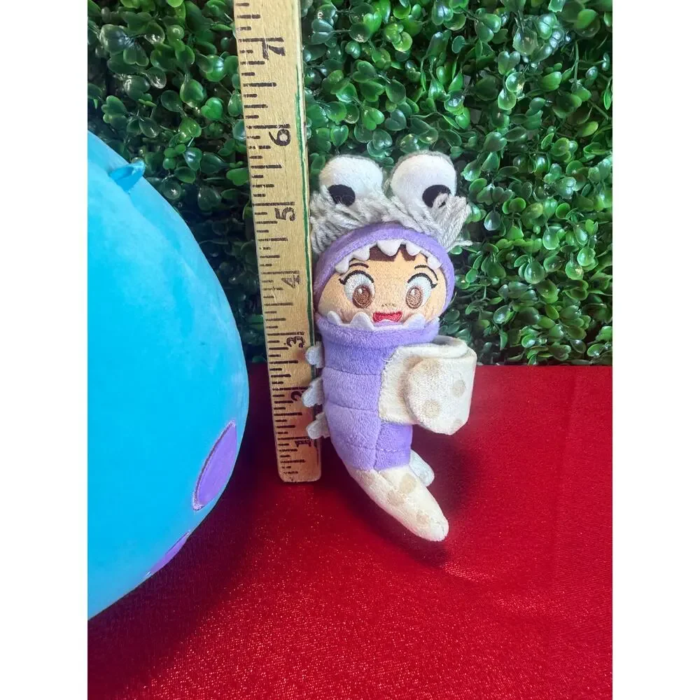 Disney Monsters Inc Plush Bundle Sulley Squishmallows  Boo Cutie Cuff Bracelet
